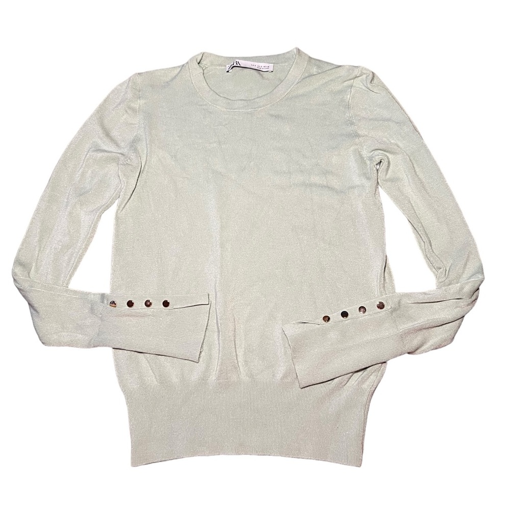 Zara Light Green Sweater
